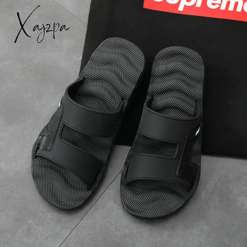 Men Slippers Slides Slide Slipper Summer Shoes Home Indoor House Beach Room Claquette Homme Slipers Soft EVA New